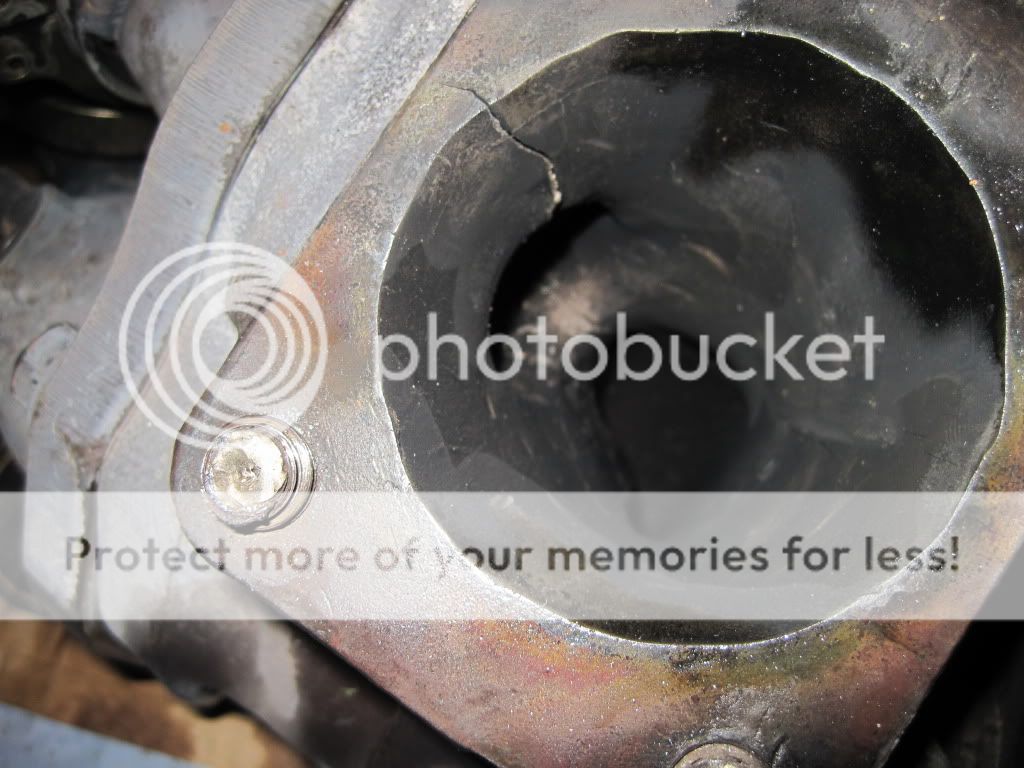 What to do? Hotside of Turbo Cracked DSMtuners