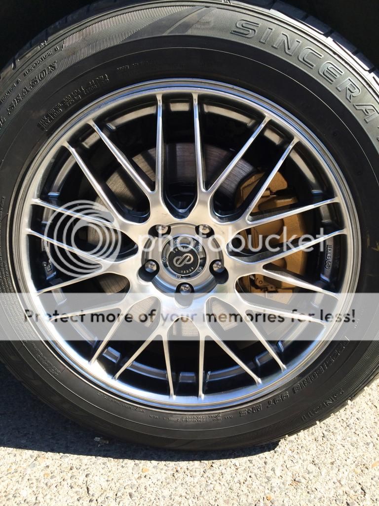 18 Enkei EKM3 with Gold Calipers 2014+ Jeep Cherokee Forums