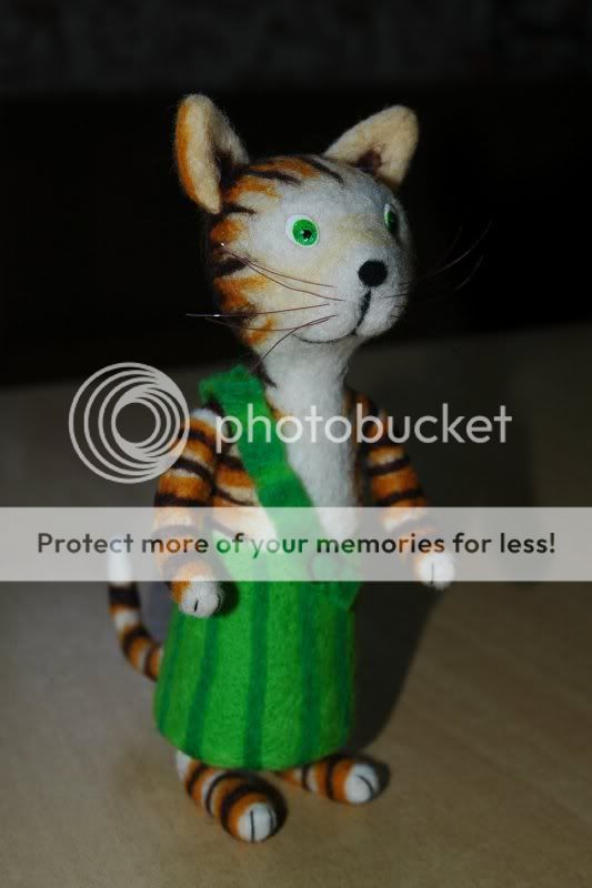 Войлочная игрушка Кот Финдус